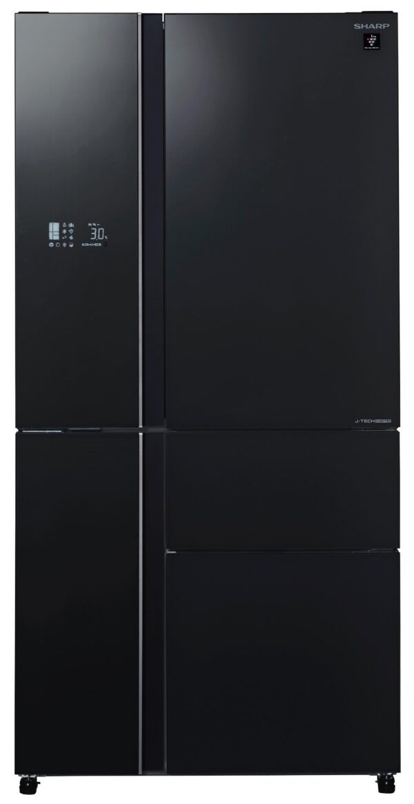 Sharp 5 Door Inverter Refrigerator SJ-FX660S2-BK | 650 Liters - Black