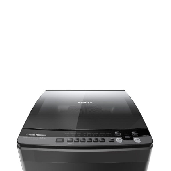 Sharp Full Auto J-Tech Inverter Washing Machine ES-W85TWXT-SA | 8.5 KG - Titan Silver - Image 3